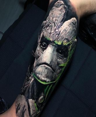 Drzewo tatuaż