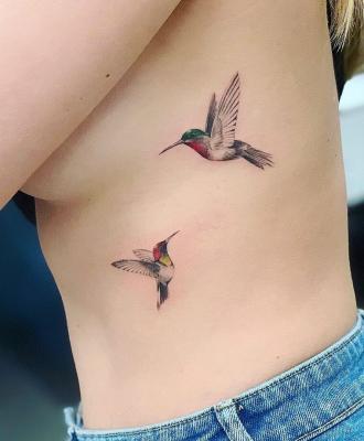 Tatuaż kolibry
