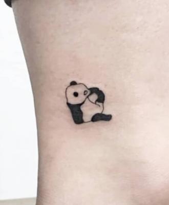 tatuaże panda