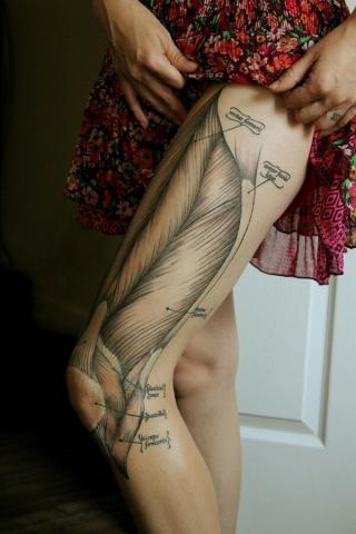 Tatuaż mięśnie 