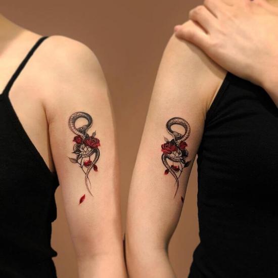 Tatuaż dla dwojga